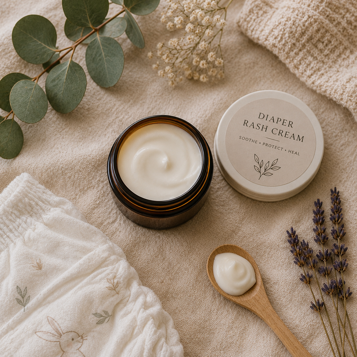 Diaper rash cream